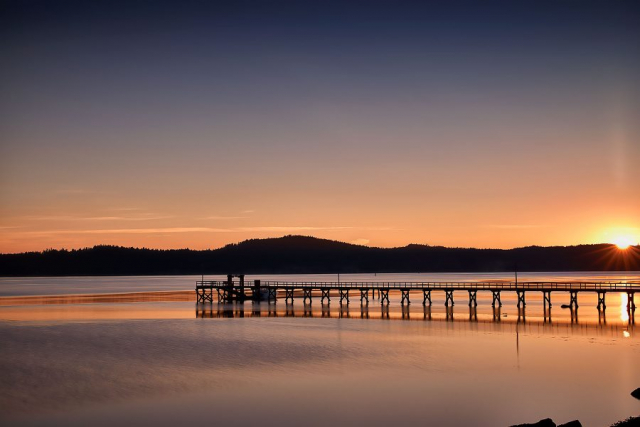 Fenwood Pier Sunrise ©johncameron.ca