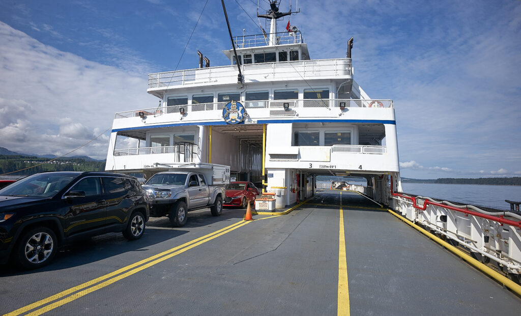 Bowen Queen Ferry heading to Sointula, bc ©johncameron.ca