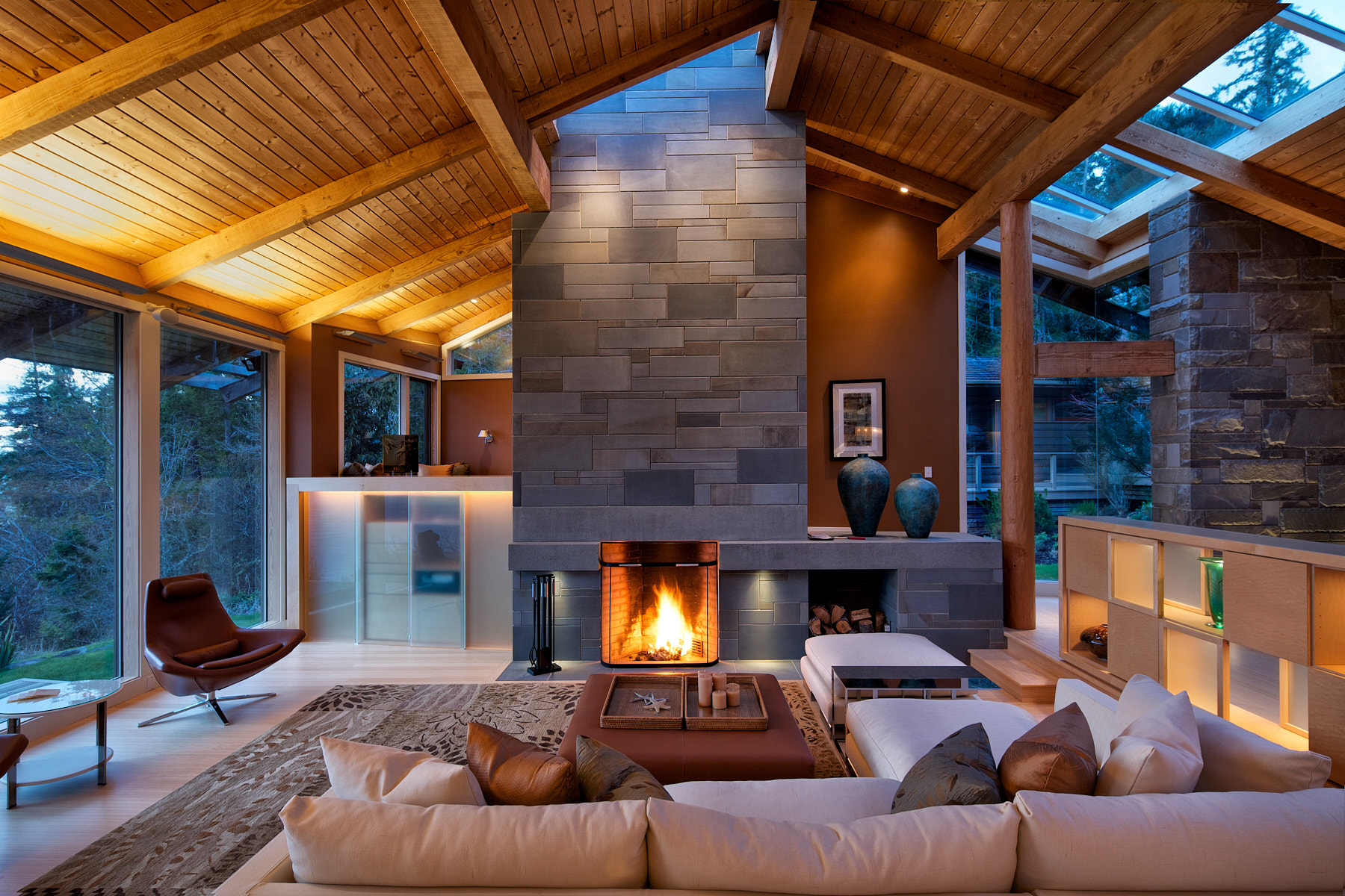 Superior high end waterfront home.