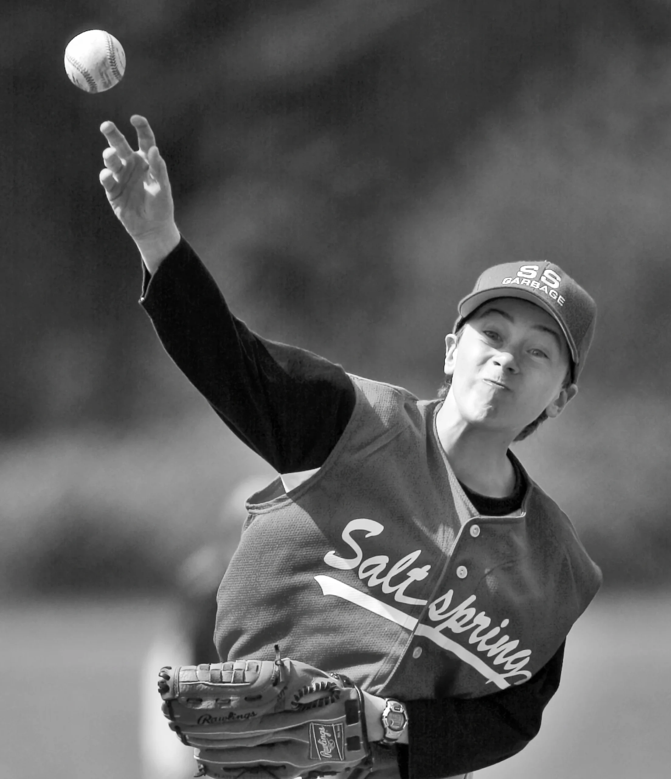 Little League pitcher ©johncameron.ca