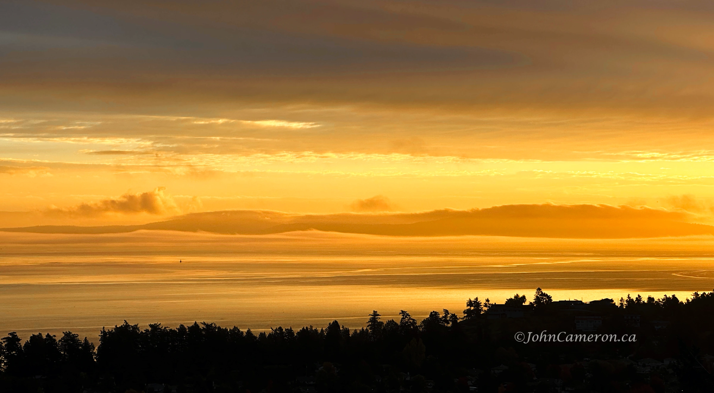 Haro Strait in October ©johncameorn.ca