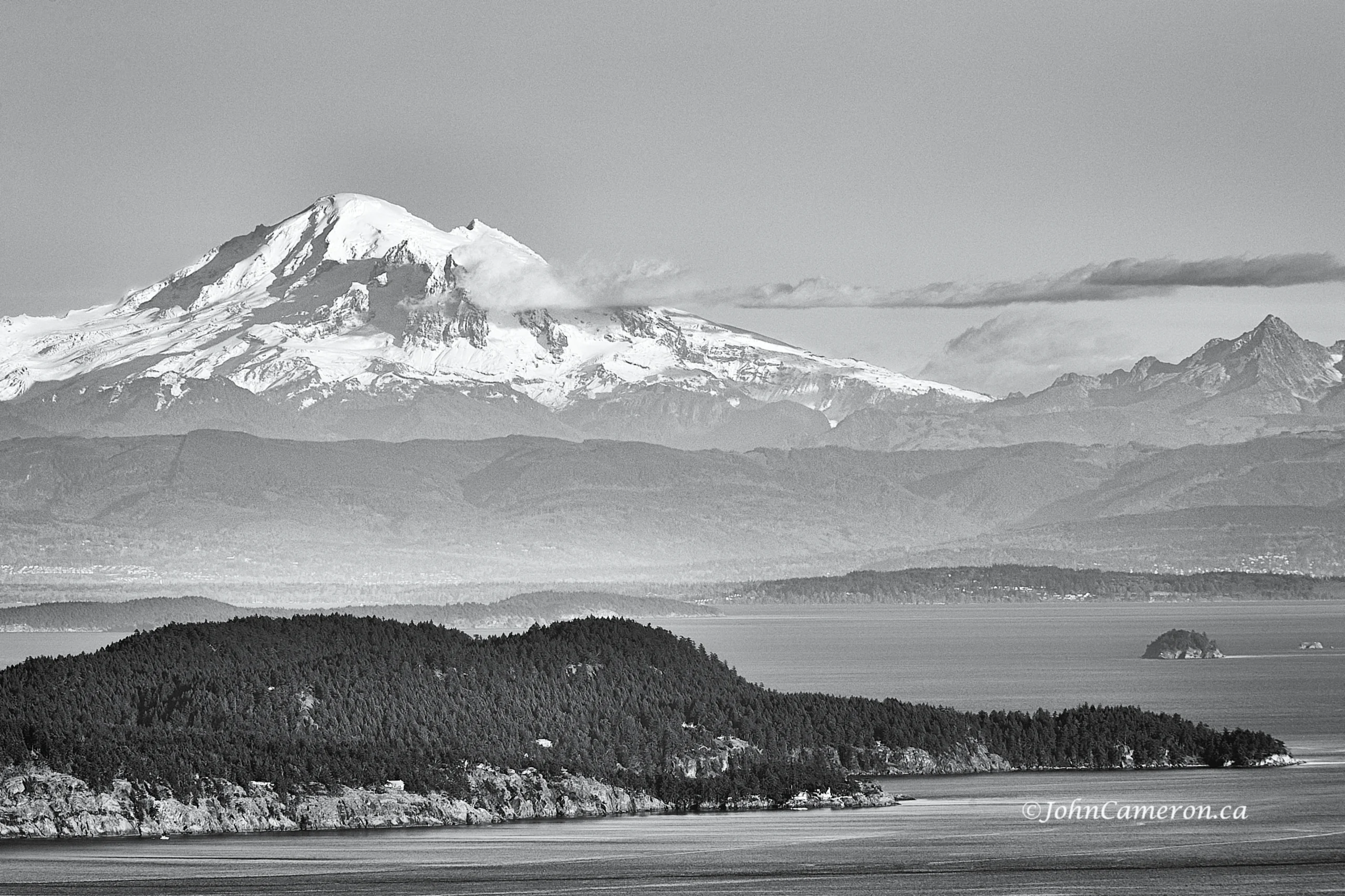 Mount Baker from Salt Spring Island, BC ©johncameron.ca
