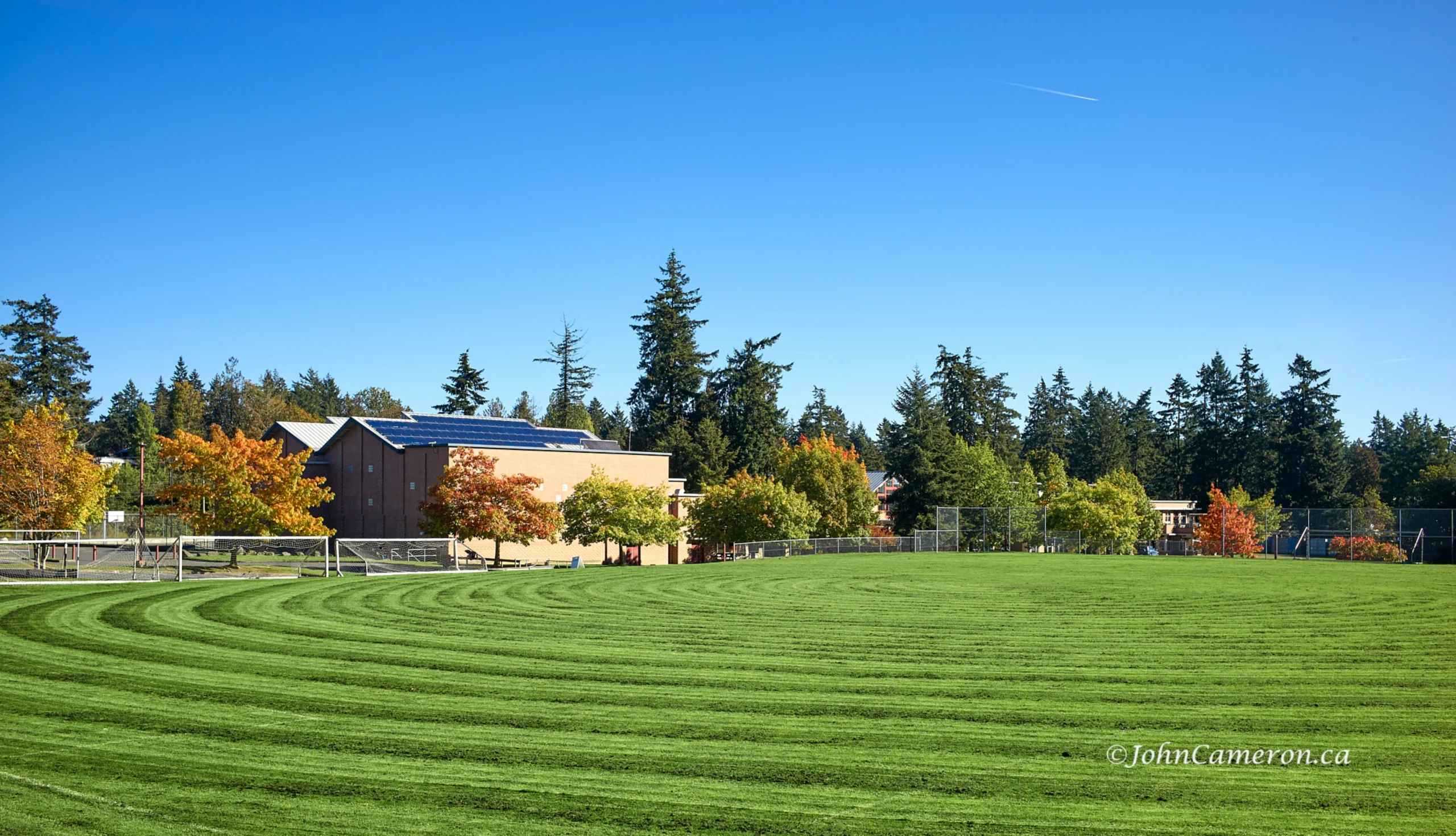 GISS Upper Field and Gym ©johncameron.ca