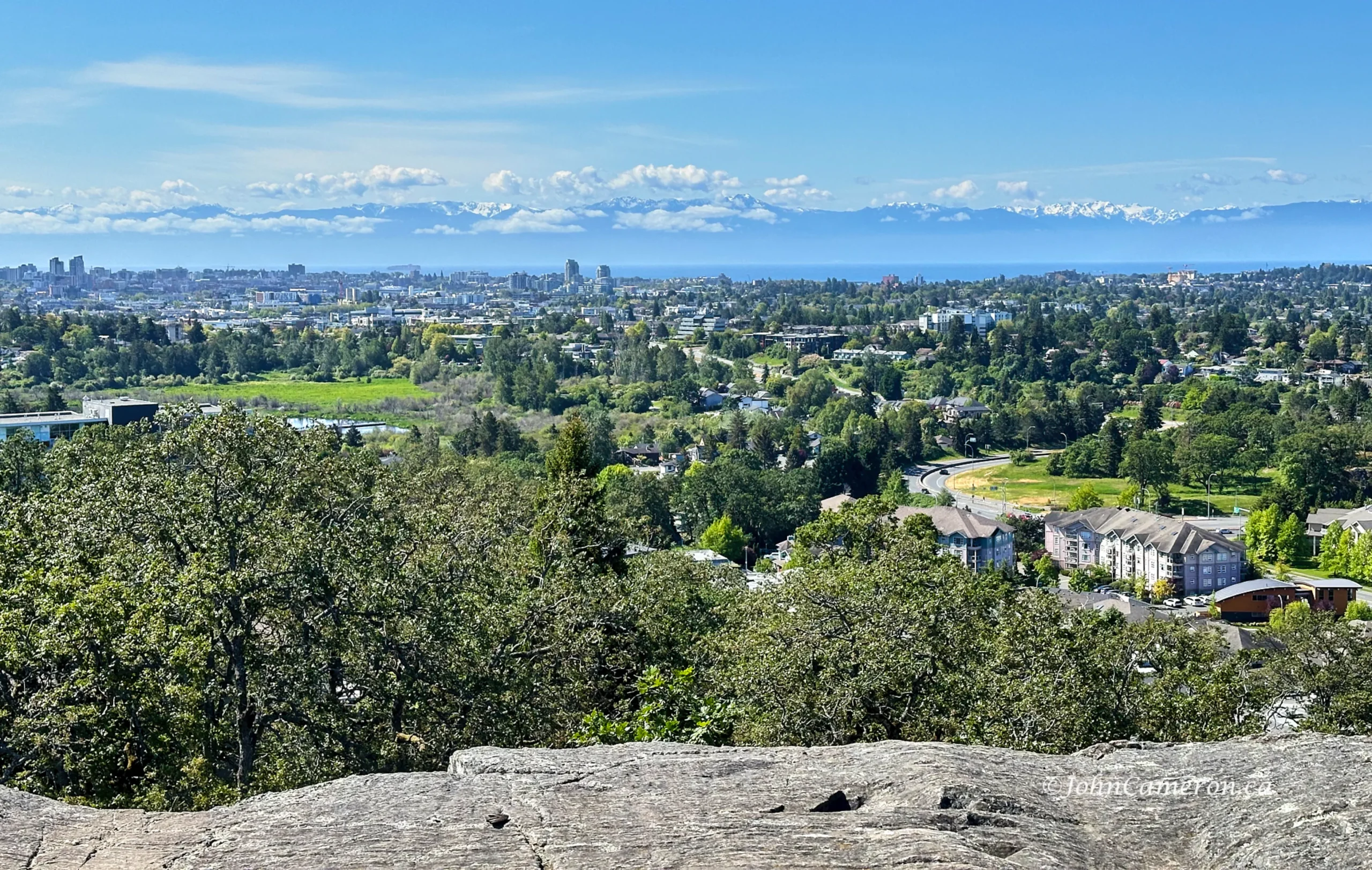 Victoria view from Christmas Hill ©johncameron.ca