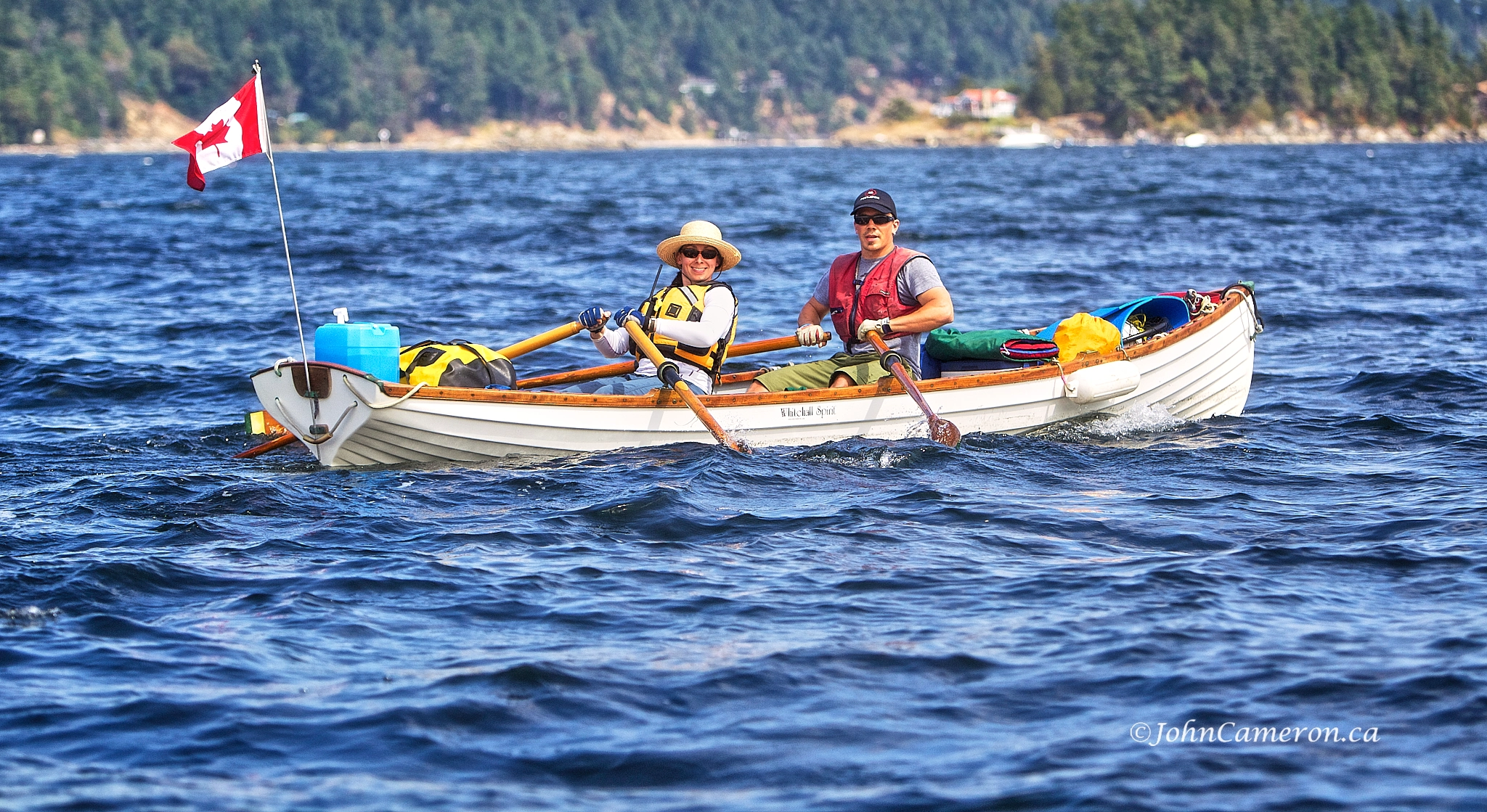 Sidney folks leaving Ganges Harbour ©johncameron.ca