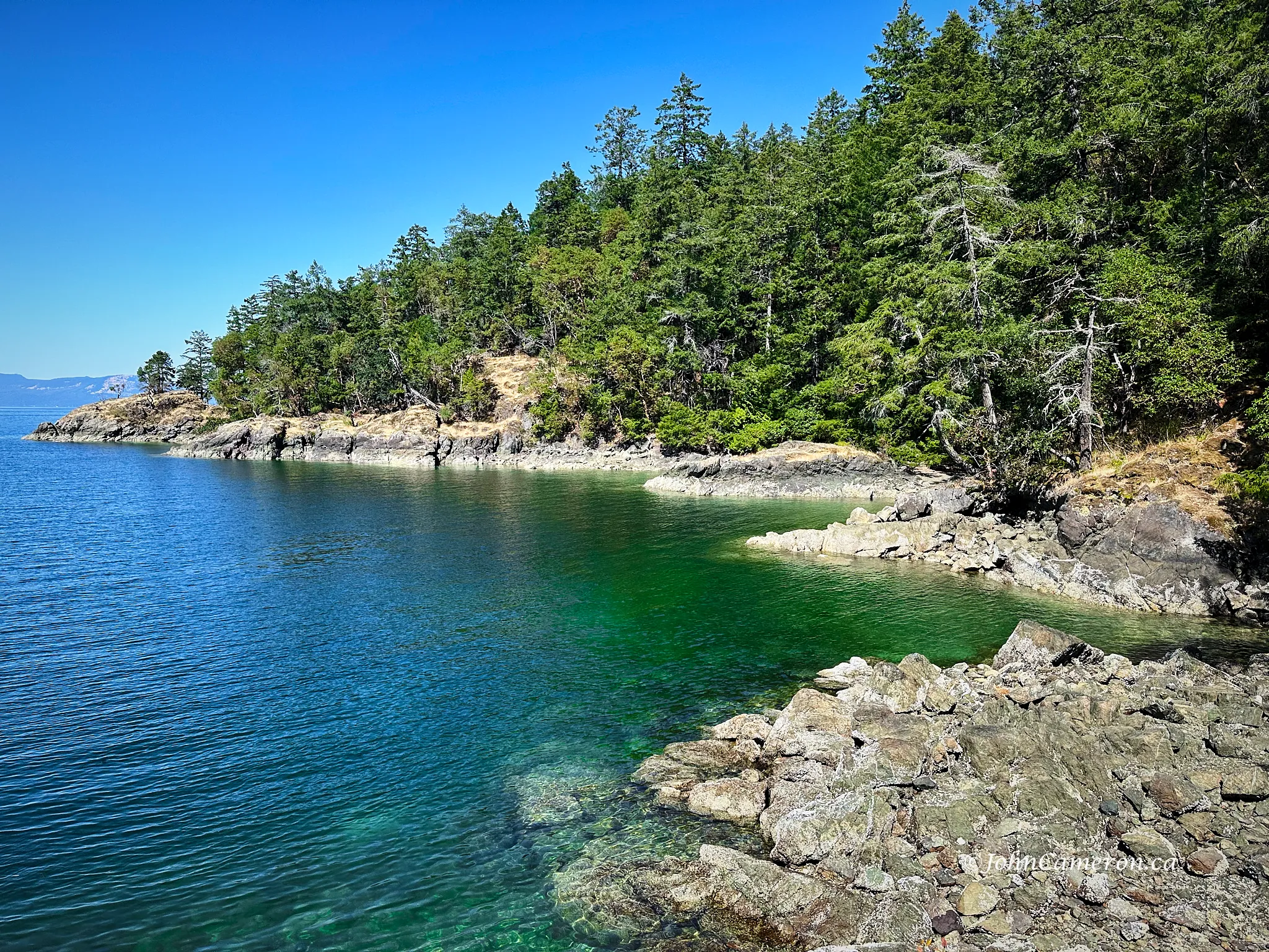 Near Pease Creek and Willis Point area on August 4, 2011 ©johncameron.ca